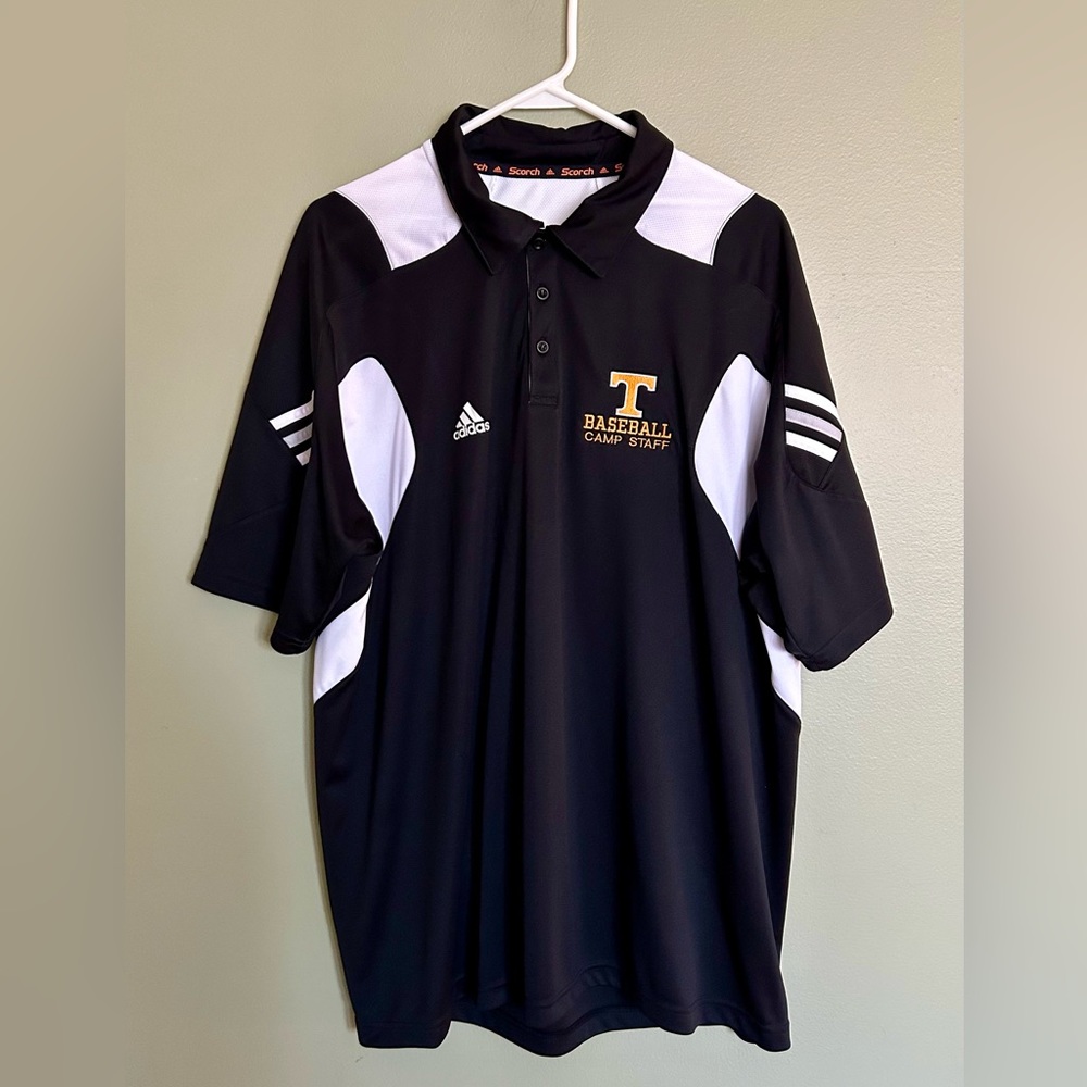 Adidas Performance Polo Clima Cool, Tennessee Baseball Camp Staff, Men’s XL, NWT